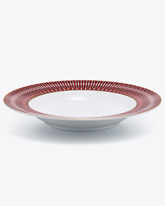 Arcadia Red Soup Bowls