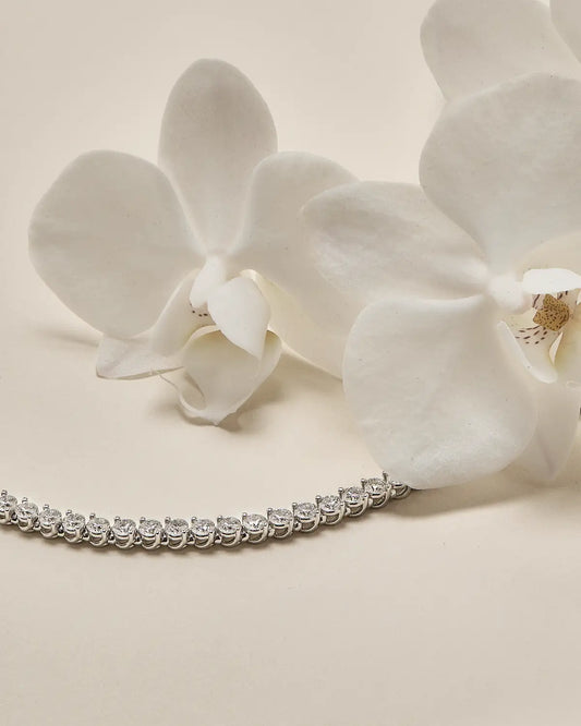 Diamond Tennis Bracelet 6.24Ctw