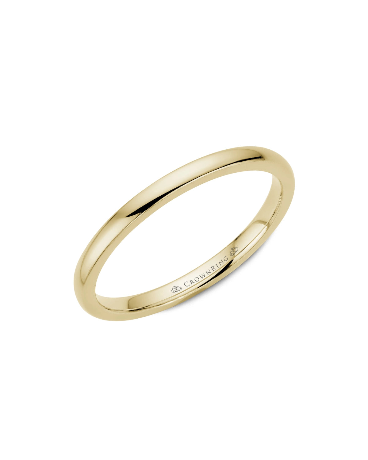 2mm Domed Band