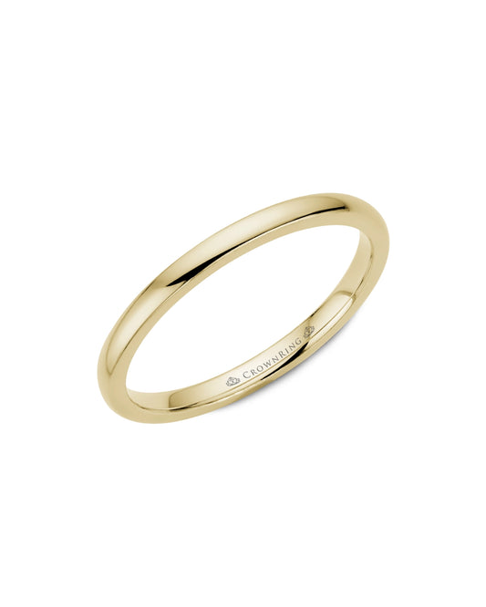 2mm Domed Band