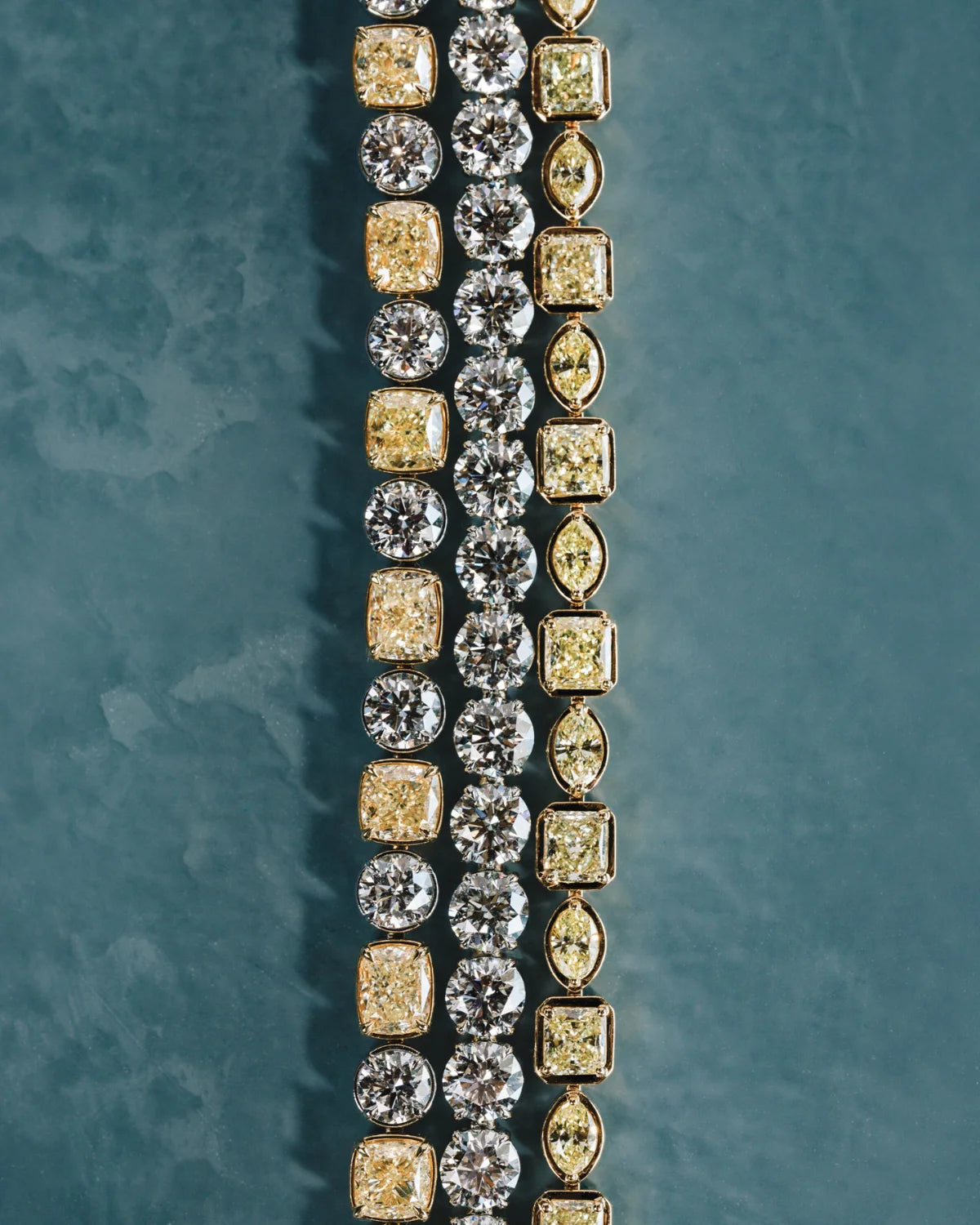 Colorless Diamond Tennis Bracelet