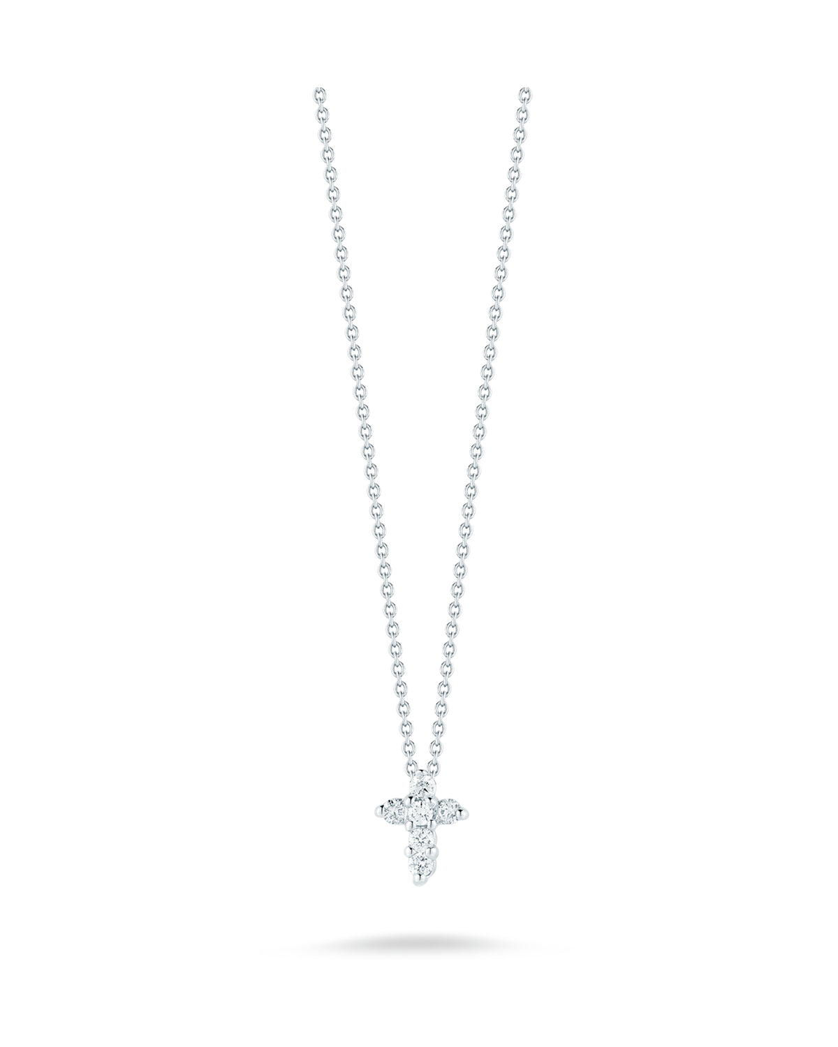 Tiny Treasures Diamond Baby Cross Necklace