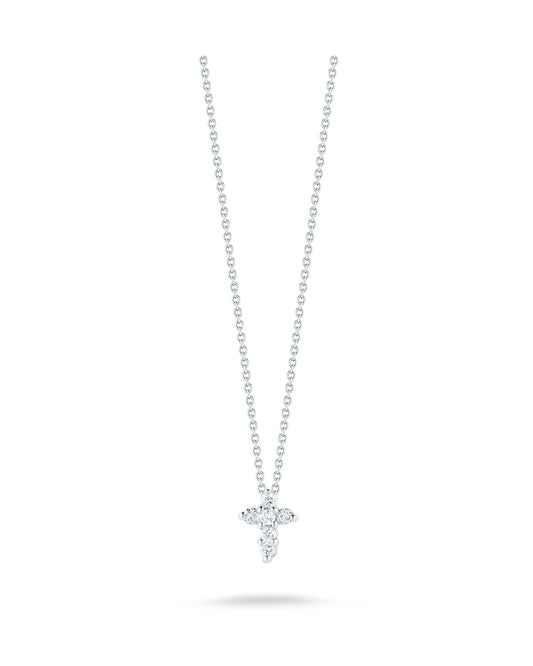 Tiny Treasures Diamond Baby Cross Necklace
