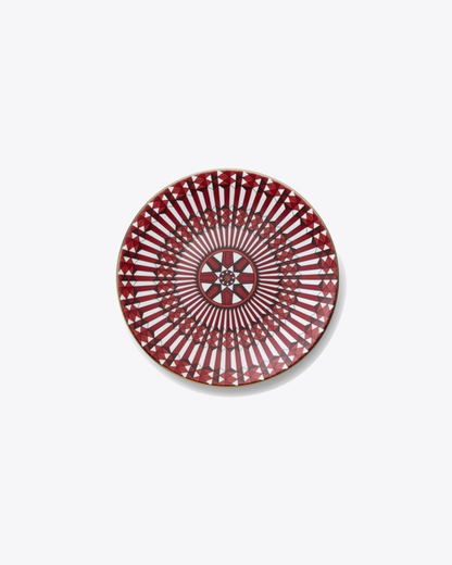 Arcadia Red Bread Plate