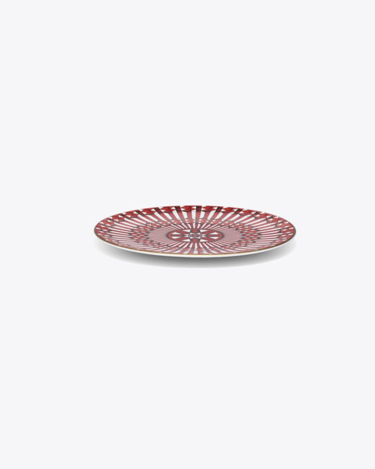 Arcadia Red Bread Plate