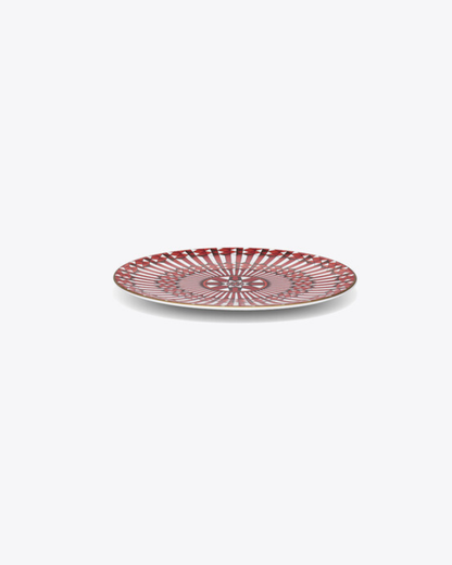 Arcadia Red Bread Plate
