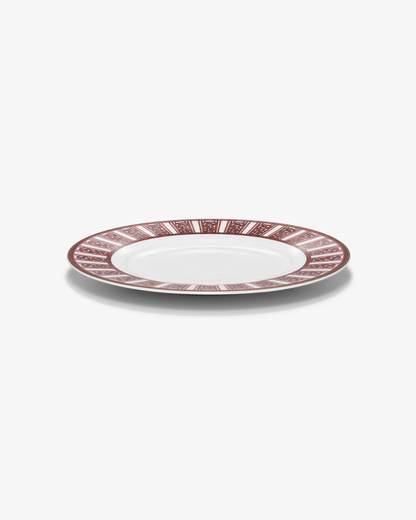 Arcadia Red Dinner Plate
