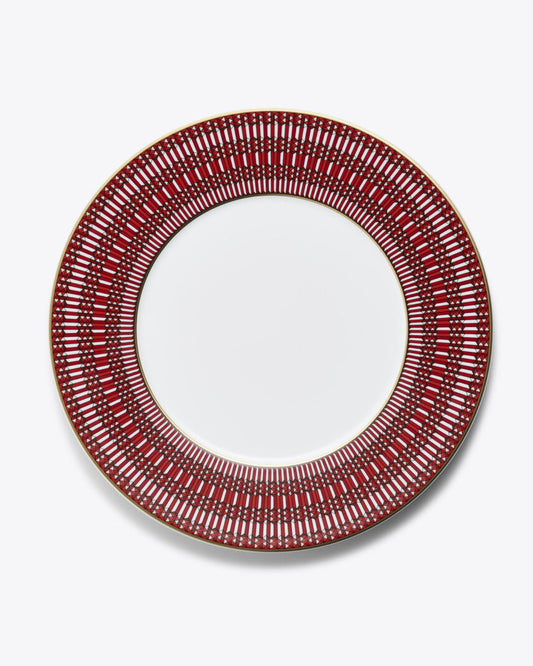 Arcadia Red Dinner Plate