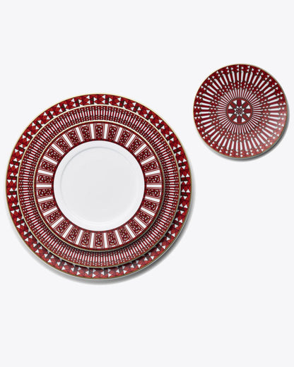 Arcadia Red Charger Plate
