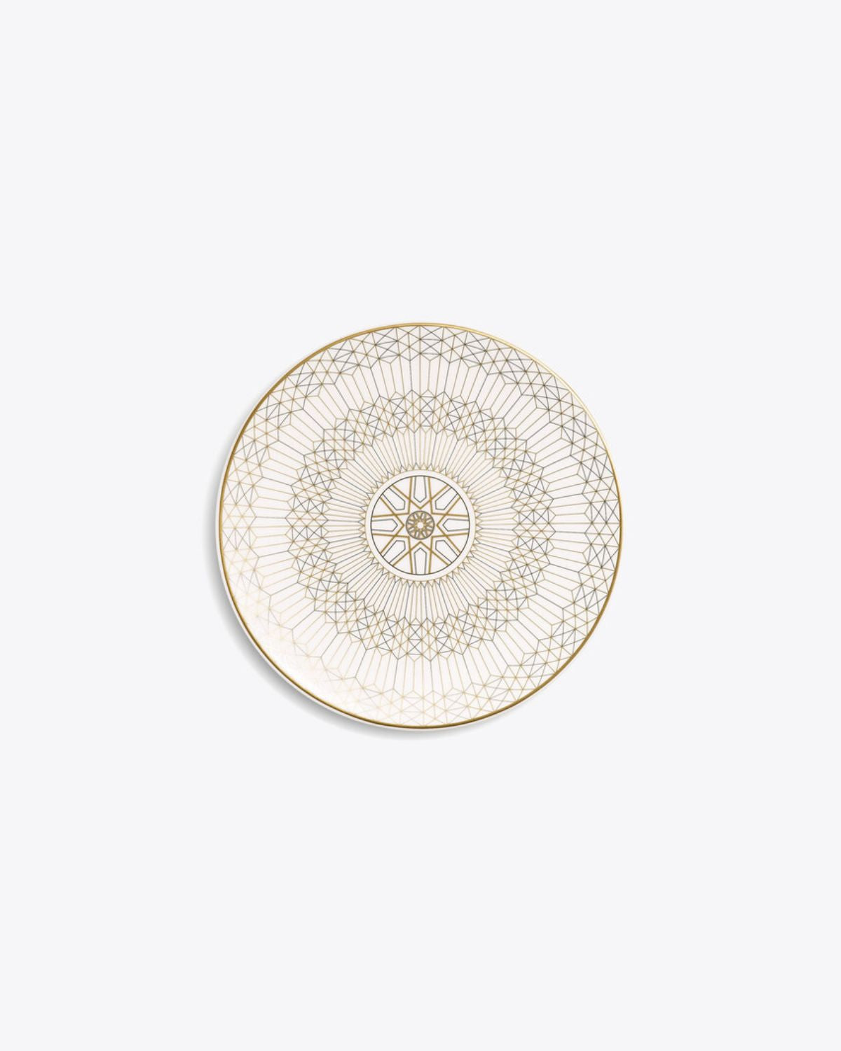 Arcadia Gold & Platinum Bread Plate