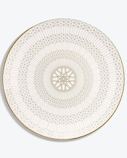 Arcadia Gold & Platinum Charger Plate
