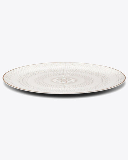 Arcadia Gold & Platinum Charger Plate