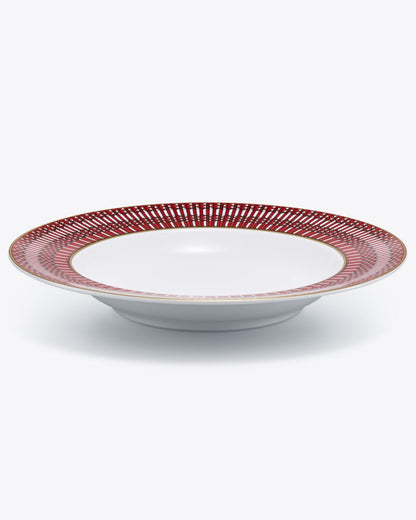 Arcadia Red Soup Bowls