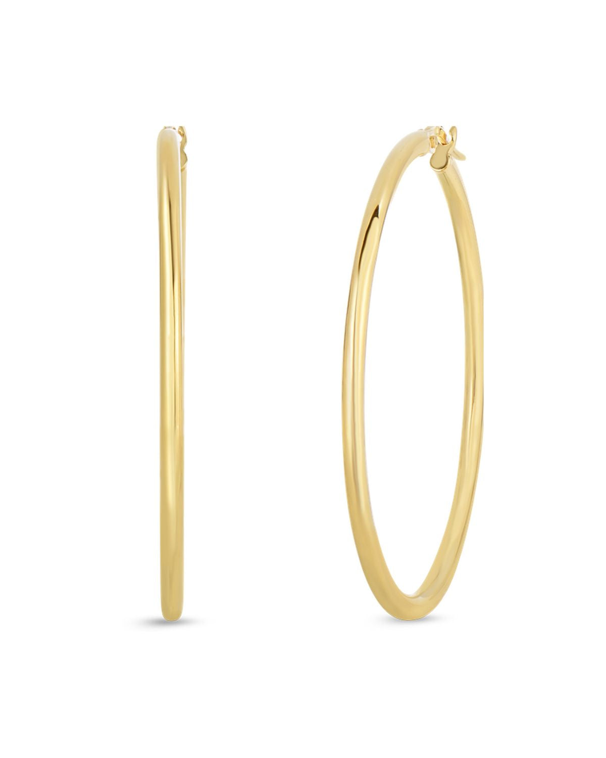 The Perfect Hoop Classic Gold Earrings - Large