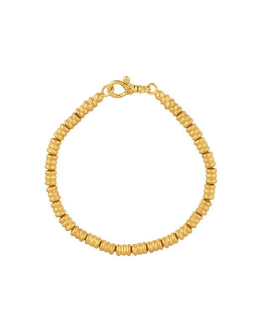 Vertigo 24K Gold Beaded Bracelet