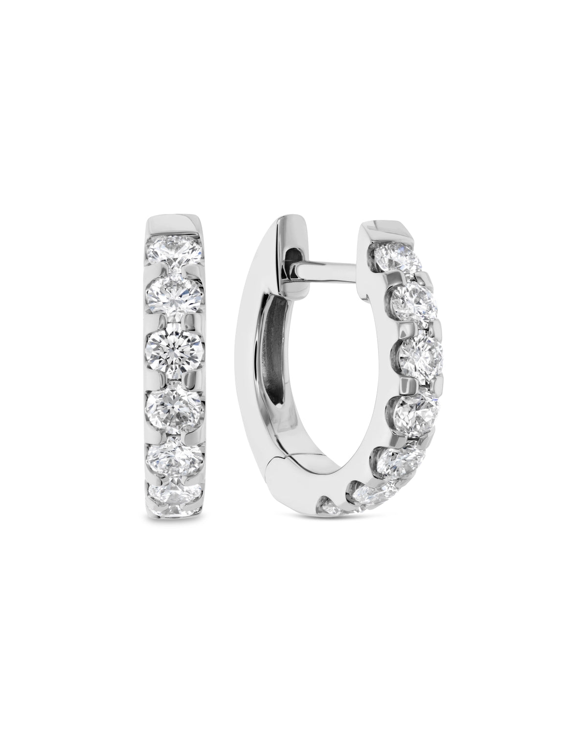Odessa Huggie Hoop Earring 0.50Ctw