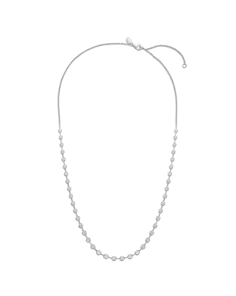 Serena Diamond Station Necklace
