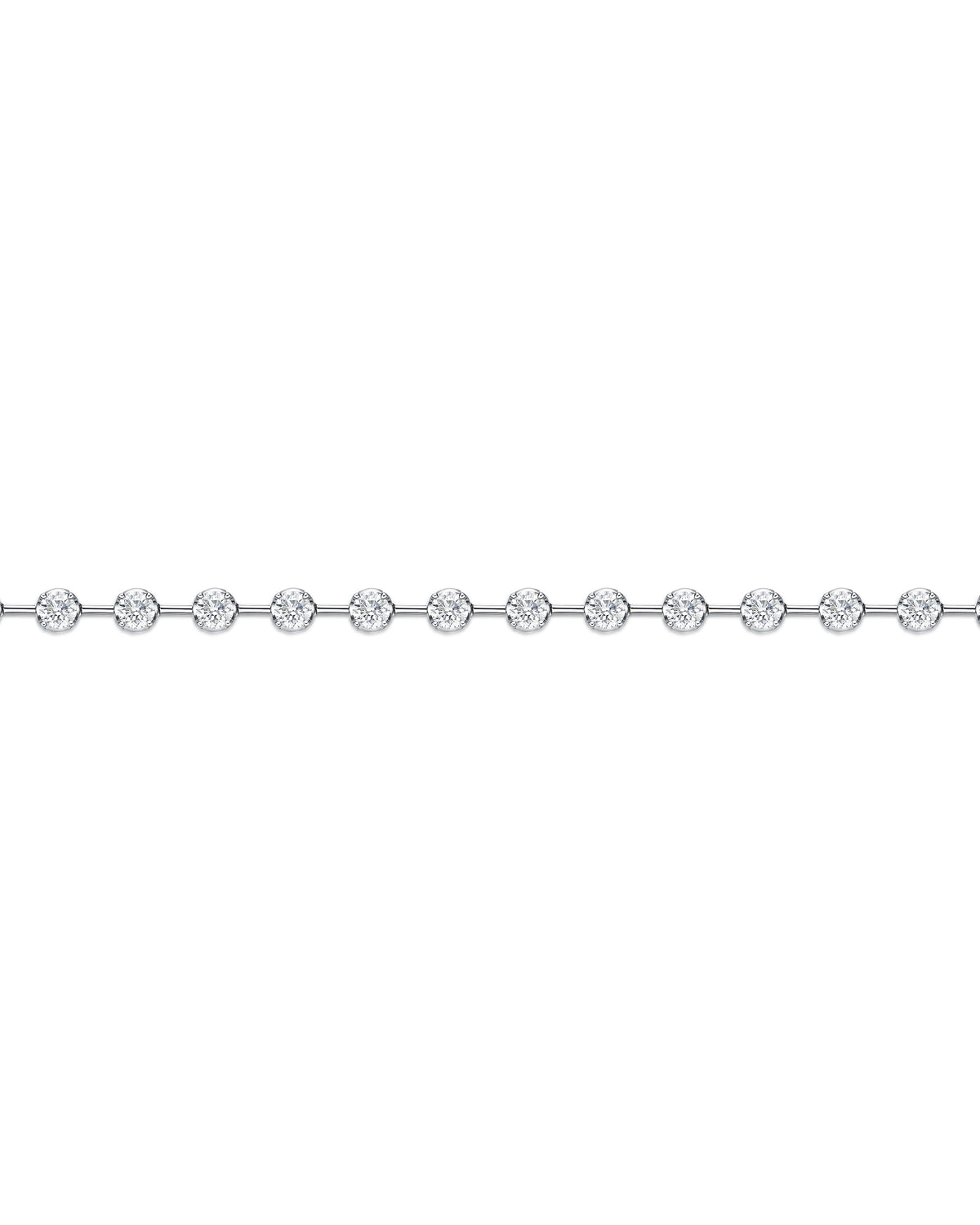 Serena Diamond Station Necklace