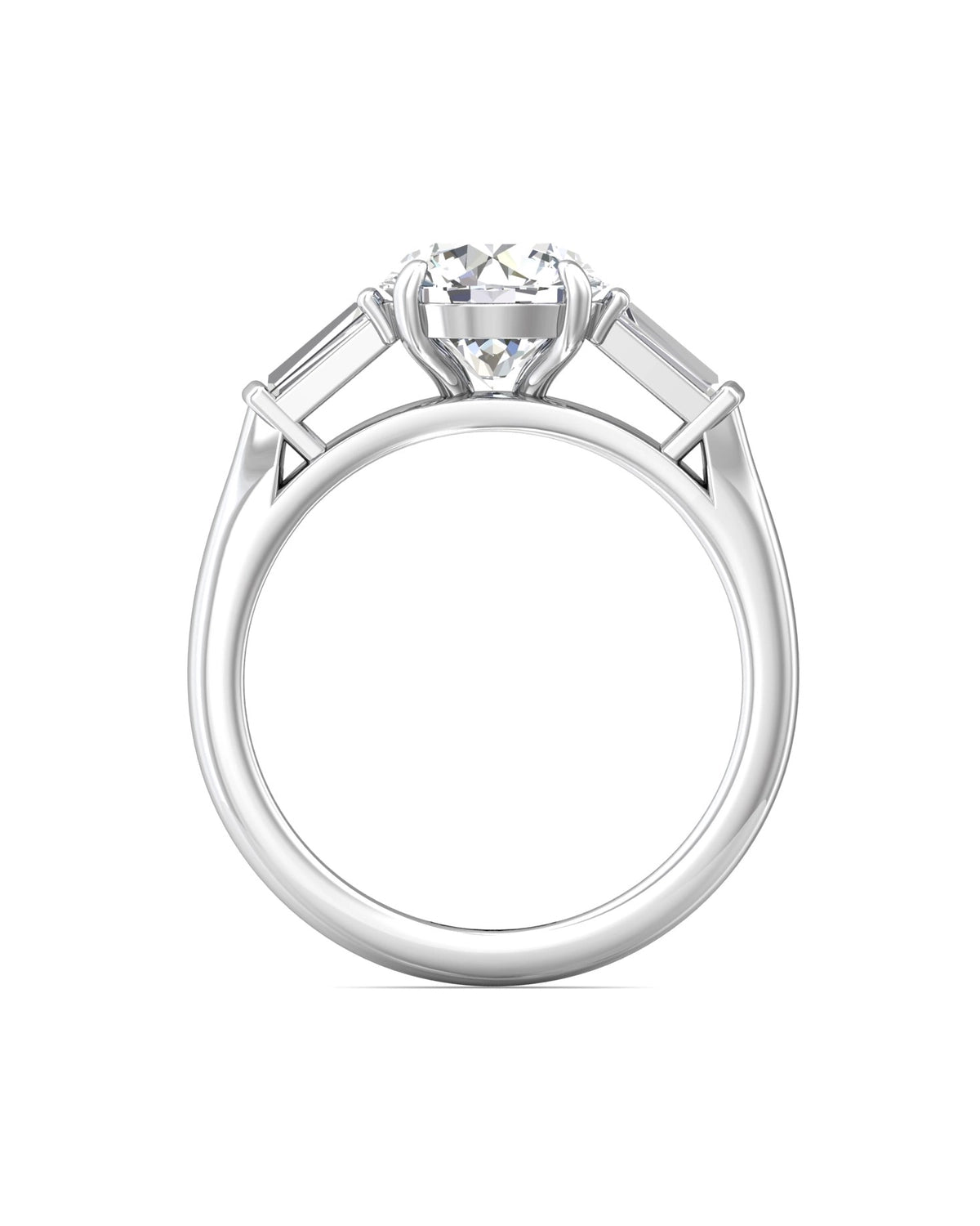 3-Stone Ring 2ct Center