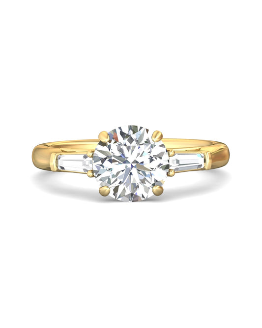 3-Stone Ring 2ct Center