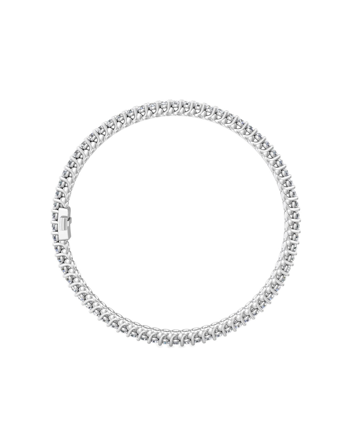 Diamond Tennis Bracelet 3.05Ctw