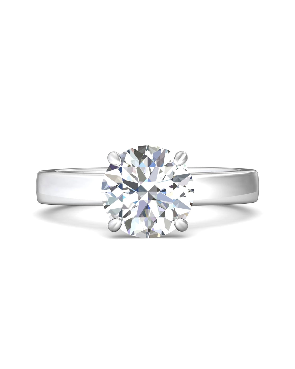 Solitaire Setting 2ct Center