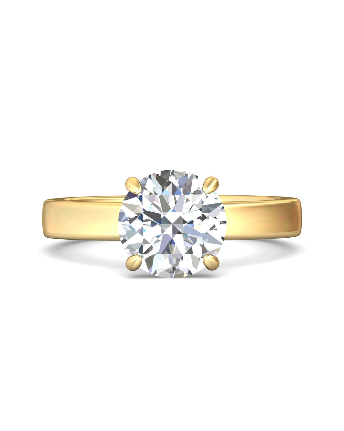 Solitaire Setting 2ct Center