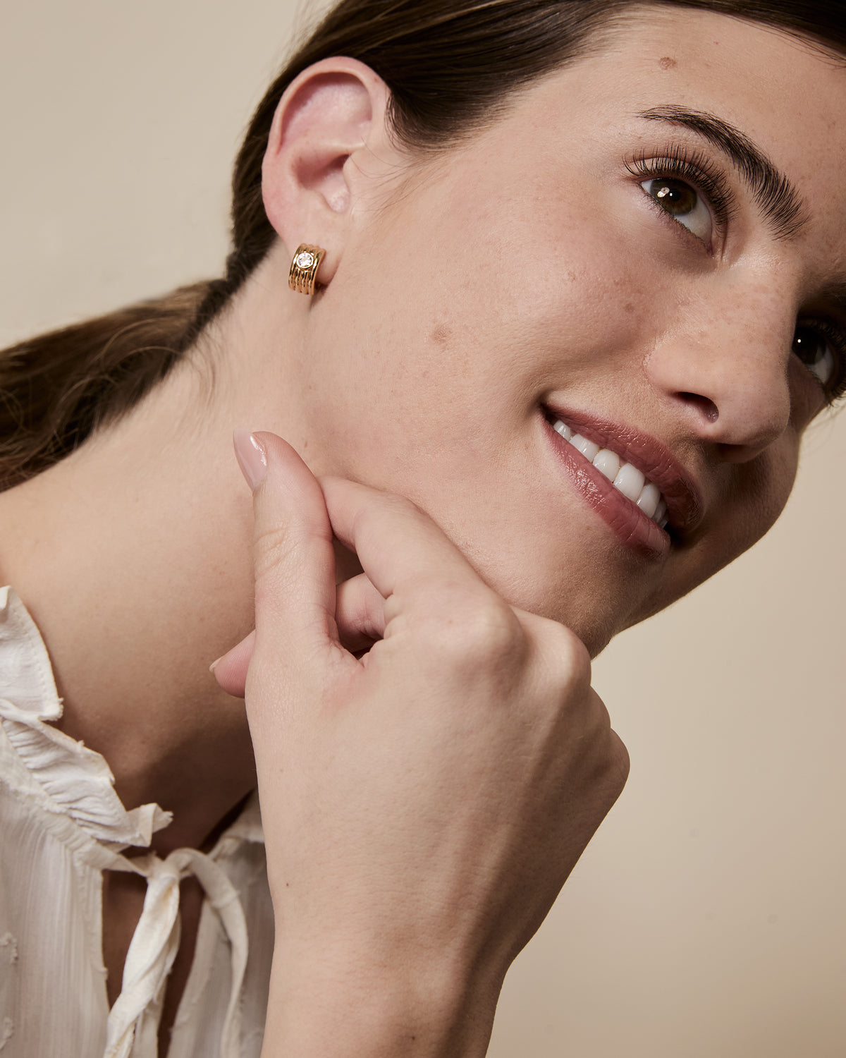 Eleni Huggies With Diamonds