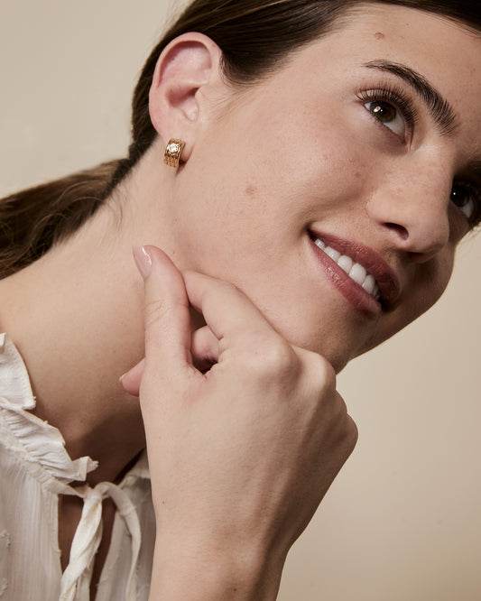Eleni Huggies With Diamonds