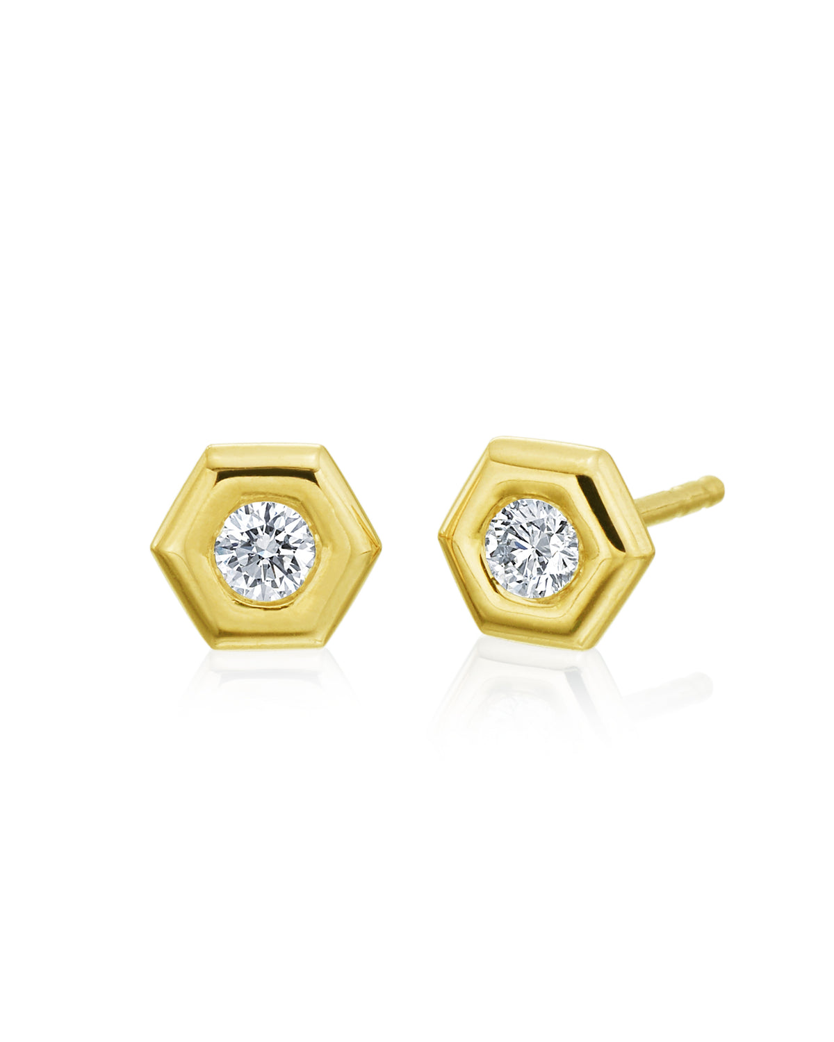 Diamond B Collection Mini Stud Earrings