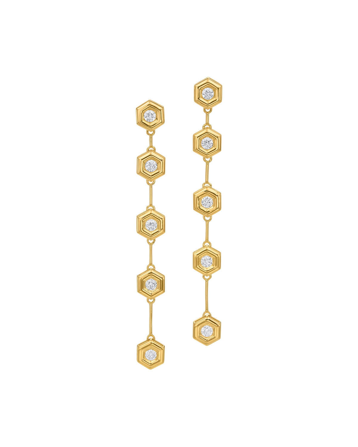 Diamond B Collection Stiletto Earring