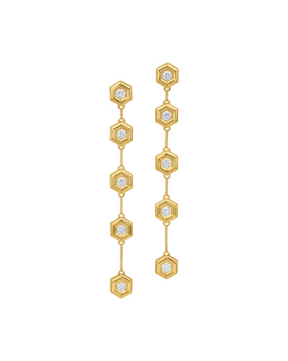 Diamond B Collection Stiletto Earring