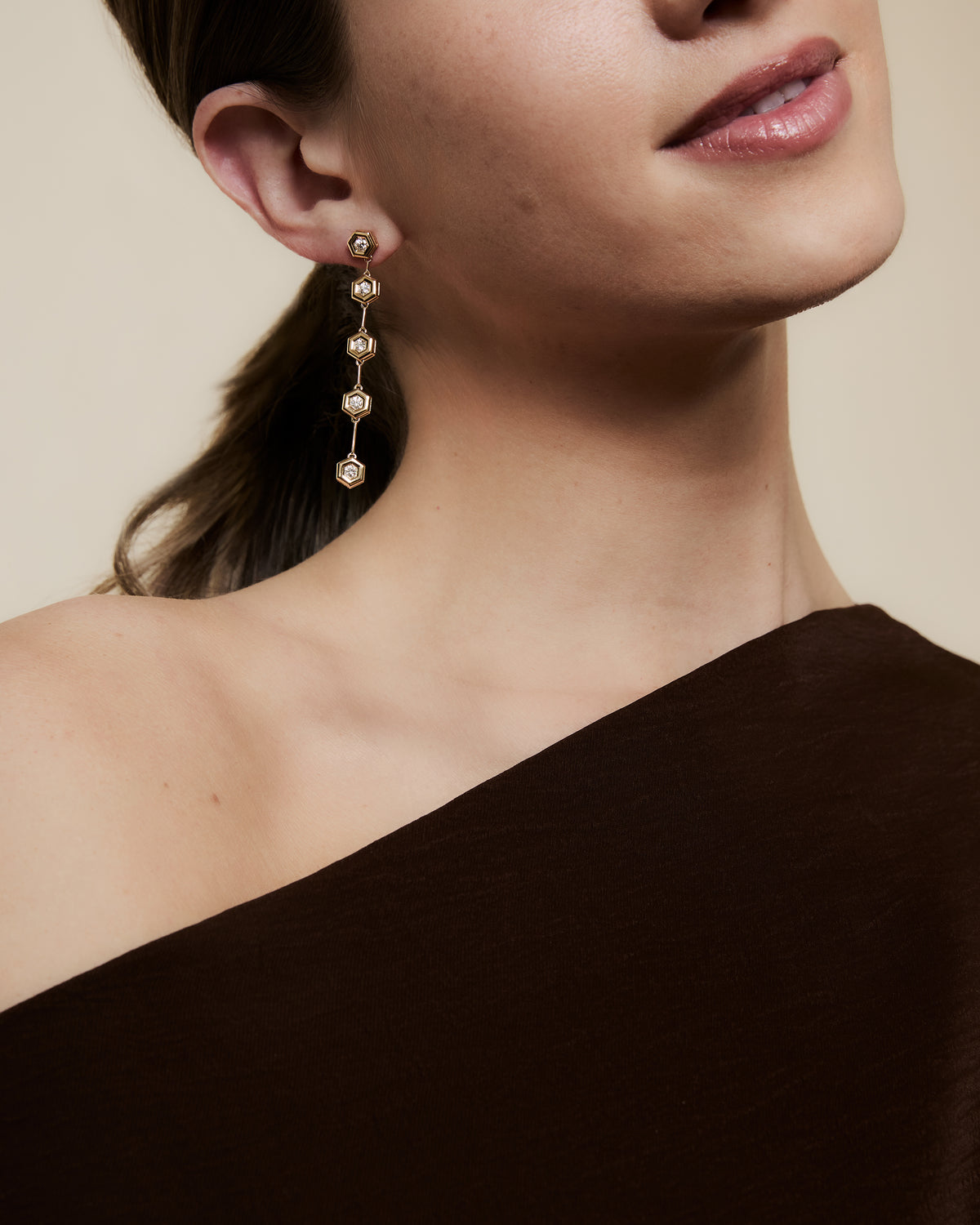 Diamond B Collection Stiletto Earring