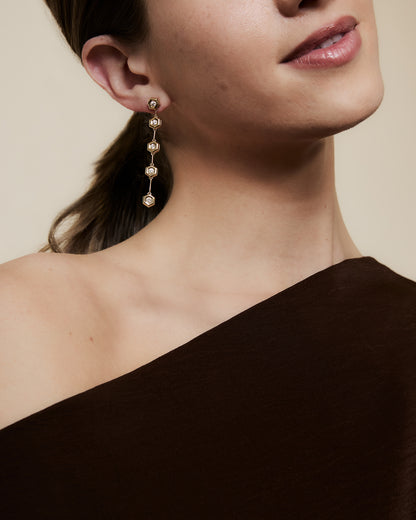 Diamond B Collection Stiletto Earring