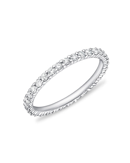 Petite Prong Band 0.50Ctw