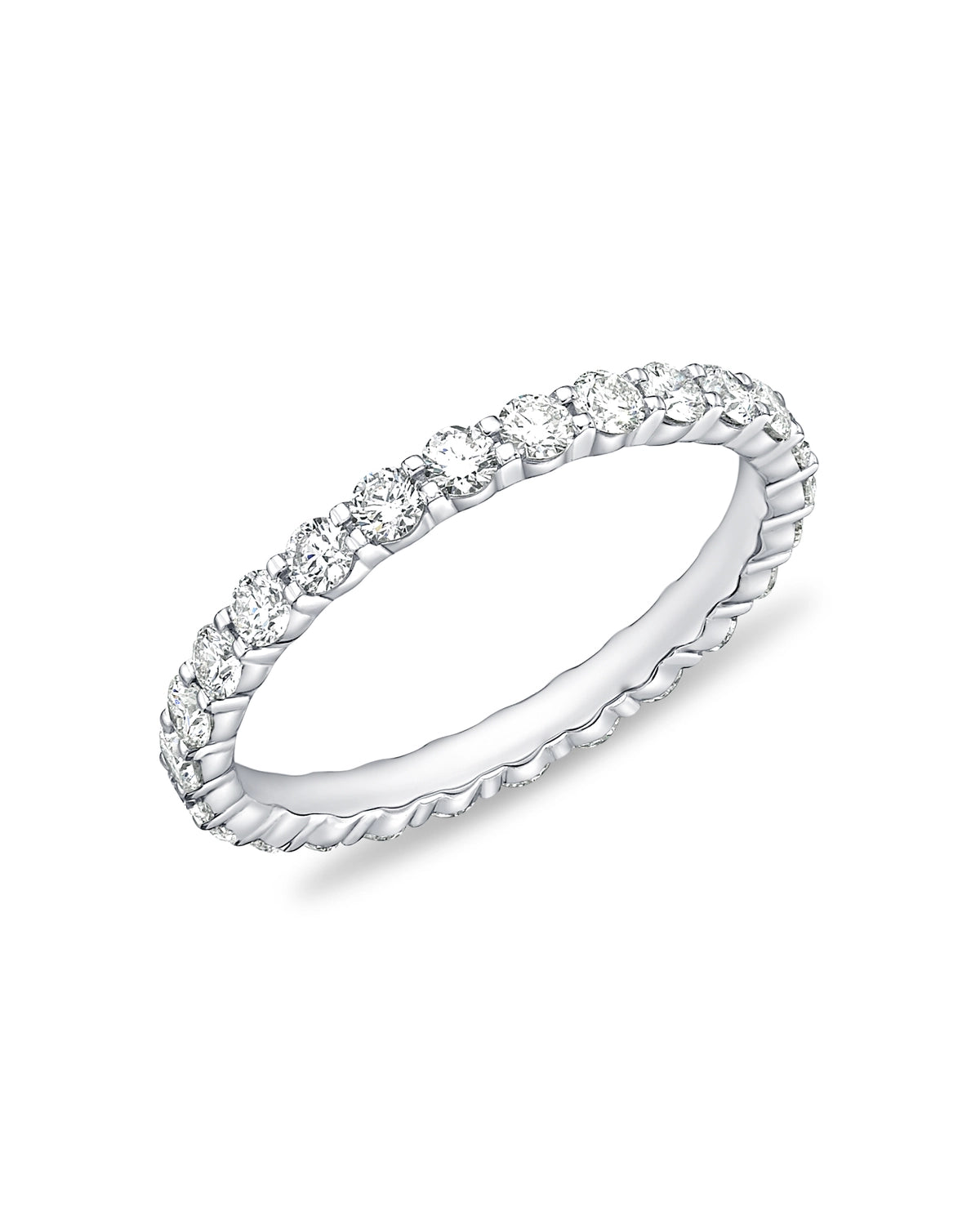 Petite Prong Band 1.00Ctw