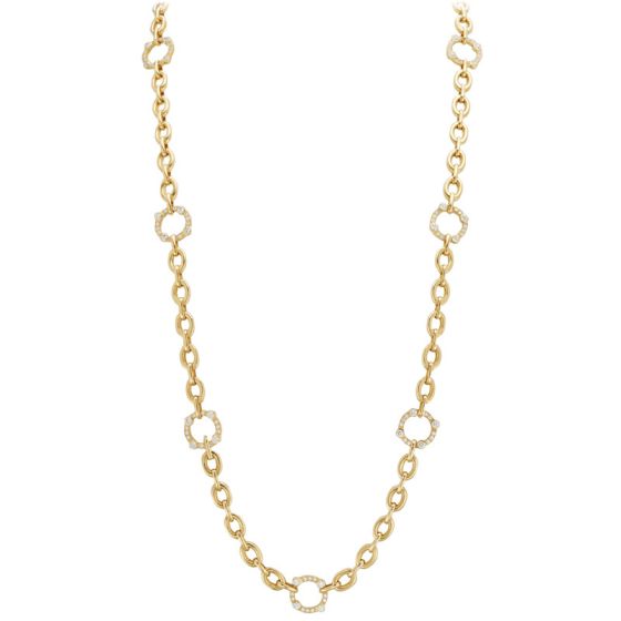 Gumuchian Carousel Convertible 18k Yellow Gold Diamond Necklace ...