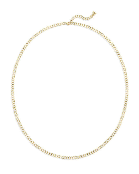 18K Fine Round Chain