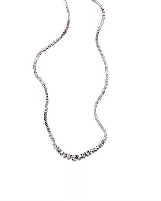 Graduated Rivera Necklace 4.17Ctw
