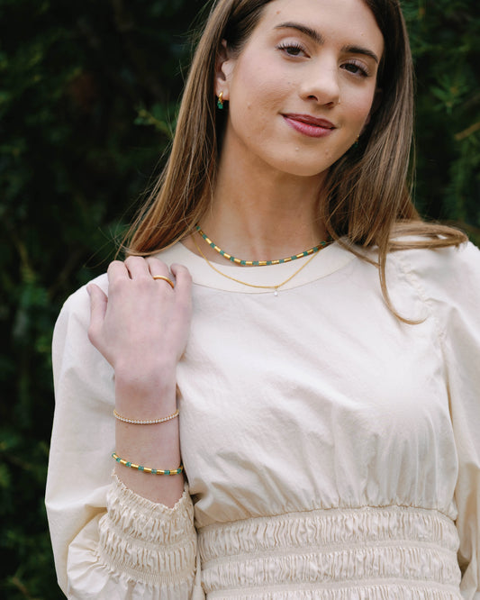 Dew One-of-a-Kind 24K Gold Diamond Pendant Necklace