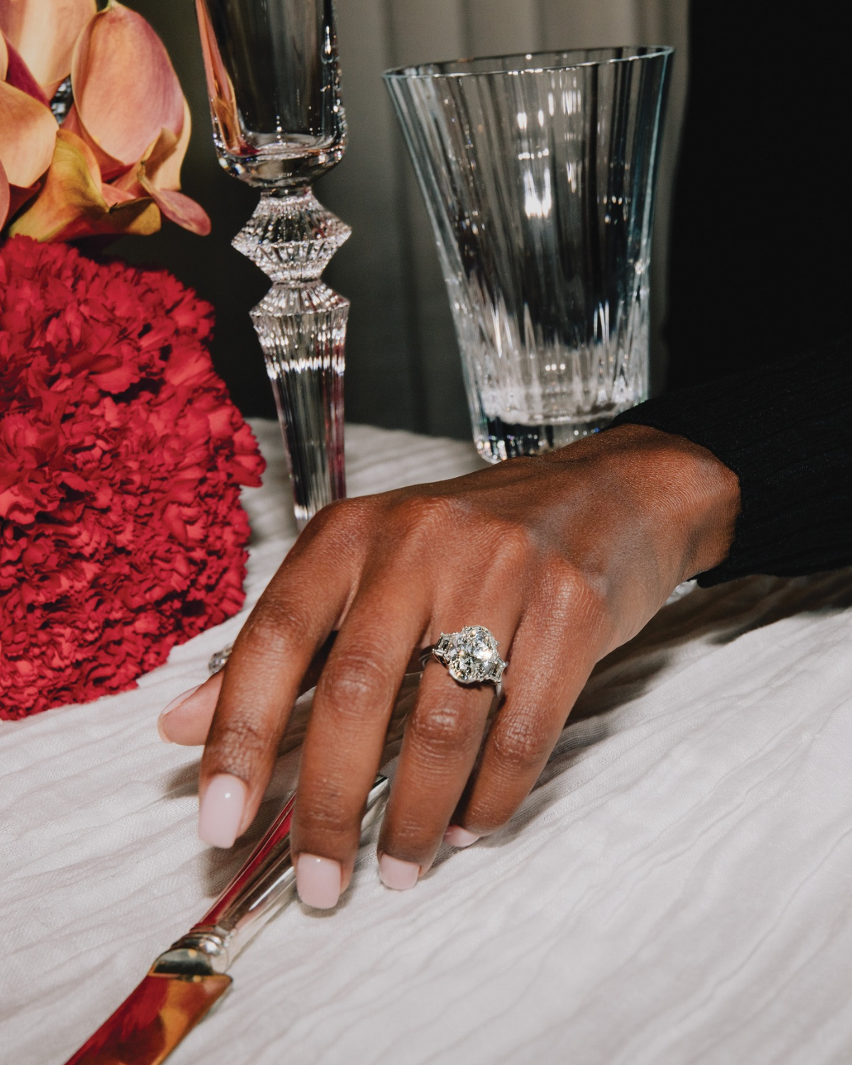 Three-Stone Diamond Ring