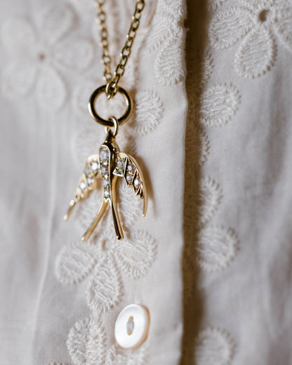 Large Swallow Pendant