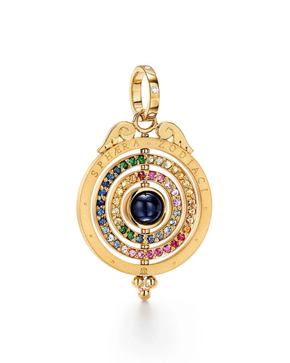 18K Triple Orbit Pendant