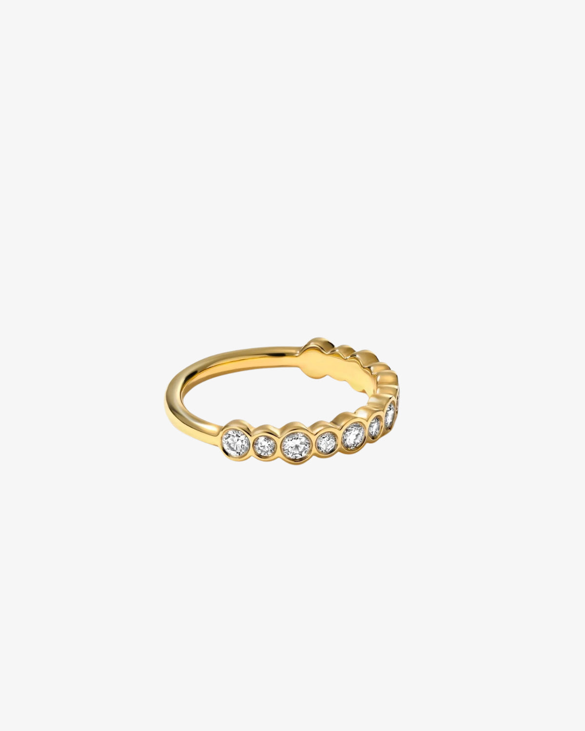 Bubbly Diamond Ring