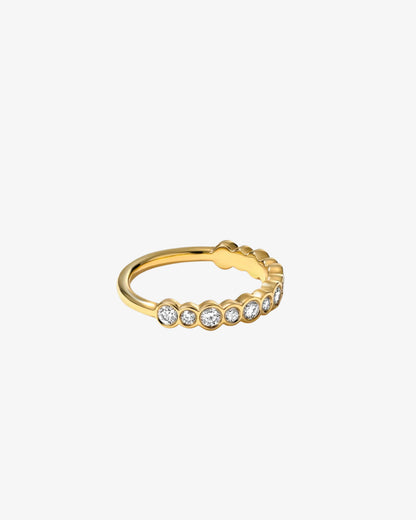 Bubbly Diamond Ring