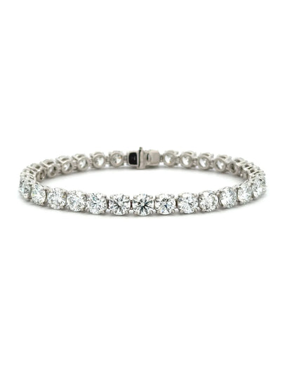 Colorless Diamond Tennis Bracelet