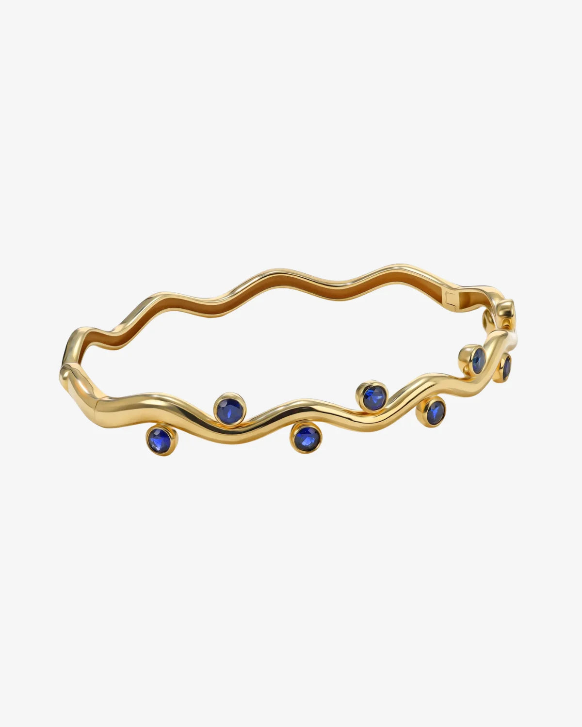 Sapphire Riva Wavy Bangle