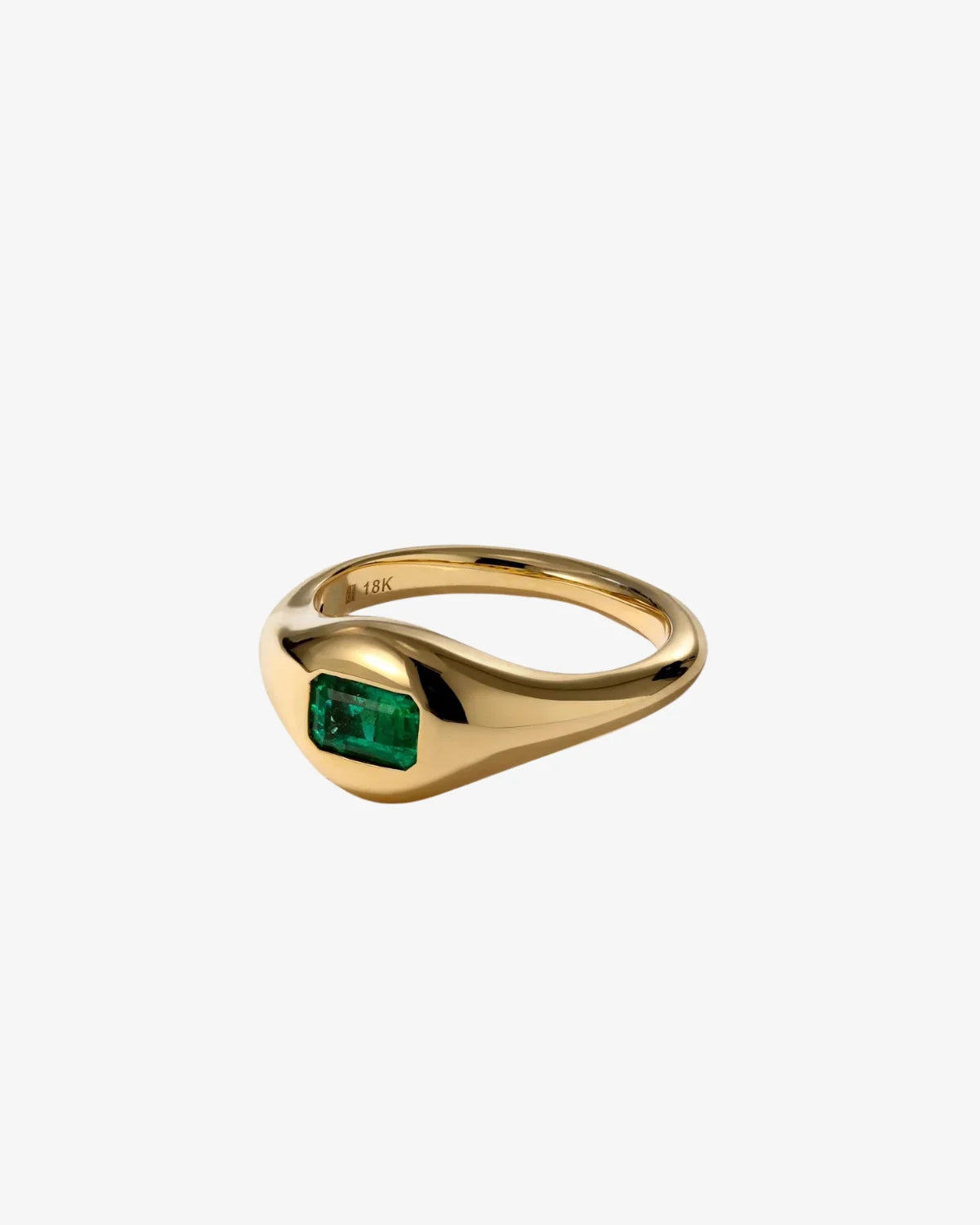 Emerald Signet Ring