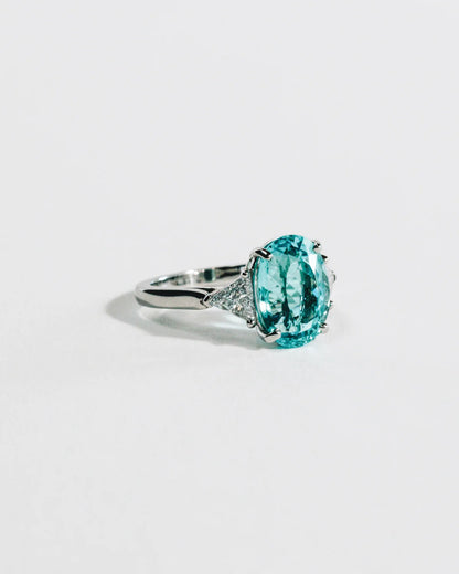 Paraiba Tourmaline Ring, 5.17 ct