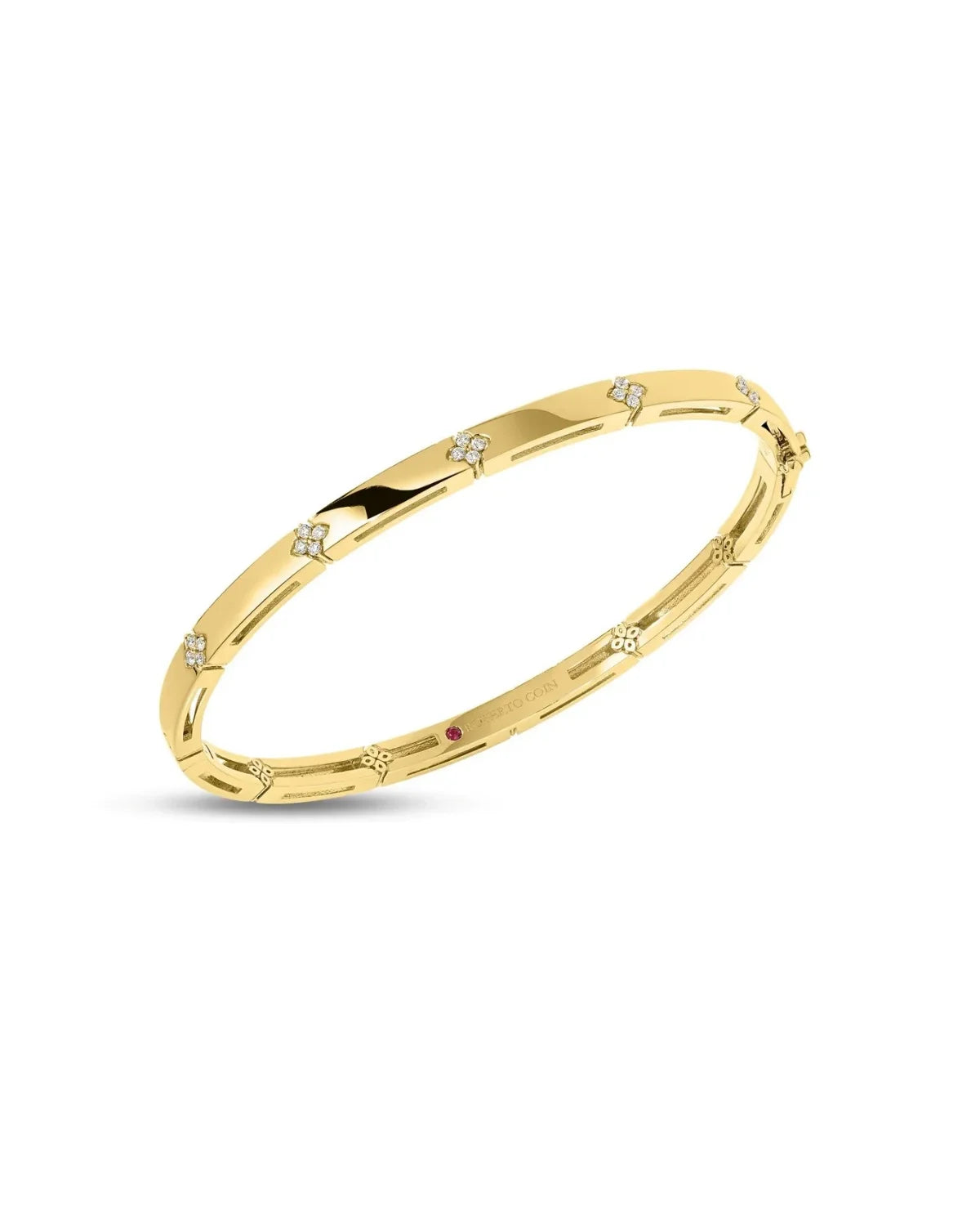 Love in Verona Yellow Gold Bangle